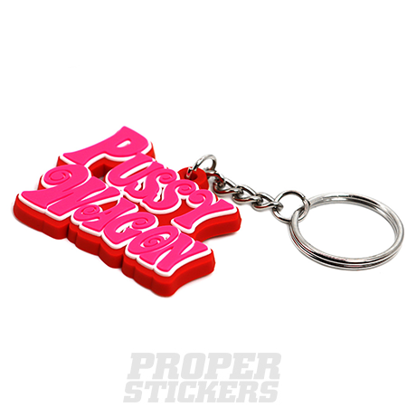PUSSY WAGON - Brelok gumowy PVC